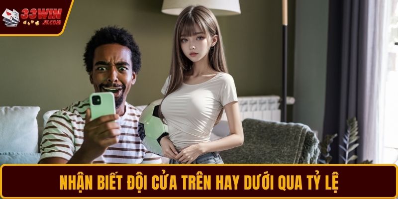 Nhận biết đội cửa trên hay dưới qua tỷ lệ